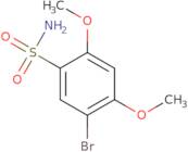 5-Bromo-2,4-dimethoxybenzene-1-sulfonamide