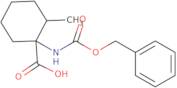 2-Methyl-1-(phenylmethoxycarbonylamino)cyclohexane-1-carboxylic acid