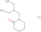 2-[(Diethylamino)methyl]cyclohexanone hydrochloride