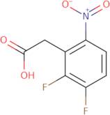 2,3-Difluoro-6-nitrobenzeneacetic acid