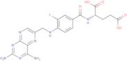 N-(4-{[(2,4-Diamino-6-pteridinyl)methyl]amino}-3-fluorobenzoyl)-L-glutamic acid