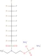 Diammonium N-ethylheptadecafluoro-N-[2-(phosphonatooxy)ethyl]octanesulfonamidate