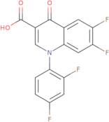 1-(2,4-Difluorophenyl)-6,7-Difluoro-1,4-Dihydro-4-Oxoquinoline-3-Carboxylic Acid