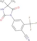 4-(4,4-Dimethyl-2,5-dioxoimidazolidin-1-yl)-2-trifluoromethylbenzonitrile