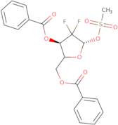 2-Deoxy-2,2-difluoro-alpha-D-erythro-pentofuranose 3,5-dibenzoate 1-methanesulfonate