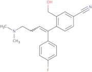 4-[4-(dimethylamino)-1-(4-fluorophenyl)-1-buten-1-yl]-3-(hydroxymethyl)-benzonitrile