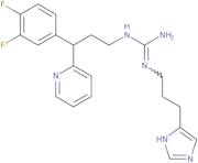 1-[3-(3,4-Difluorophenyl)-3-Pyridin-2-Ylpropyl]-2-[3-(3H-Imidazol-4-Yl)Propyl]Guanidine