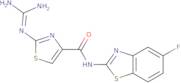 2-(Diaminomethylideneamino)-N-(5-Fluoro-1,3-Benzothiazol-2-Yl)-1,3-Thiazole-4-Carboxamide