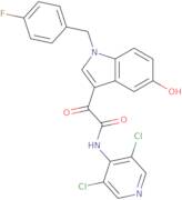 N-(3,5-Dichloro-4-Pyridinyl)-2-[1-(4-Fluorobenzyl)-5-Hydroxy-1H-Indol-3-Yl]-2-Oxoacetamide