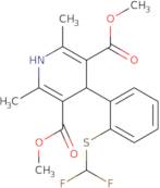 Dimethyl 4-{2-[(difluoromethyl)sulfanyl]phenyl}-2,6-dimethyl-1,4-dihydro-3,5-pyridinedicarboxylate