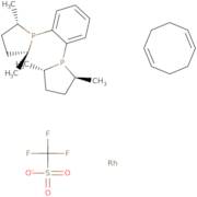 (-)-1,2(2R,5R)-2,5-(Dimethylphospholano)Benzene(Cyclooctadiene)Rhodium(I)Trifluoromethanesulfonate