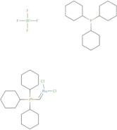 Dichloro(tricyclohexylphosphine)[(tricyclohexylphosphoranylidene)methyl]ruthenium tetrafluoroborate