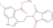 3-[2-(1,3-Dihydro-1,3-dioxo-2H-isoindol-2-yl)ethyl]-6-fluoro-1H-indole-4-carboxylic acid methyl ester