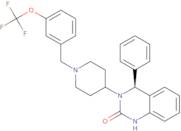 (4S)-3,4-Dihydro-4-phenyl-3-[1-[[3-(trifluoromethoxy)phenyl]methyl]-4-piperidinyl]-2(1H)-quinazoli…