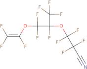 3-[1-[Difluoro[(Trifluorovinyl)Oxy]Methyl]-1,2,2,2-Tetrafluoroethoxy]-2,2,3,3-Tetrafluoropropiononitrile