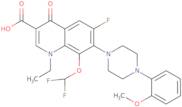 8-(Difluoromethoxy)-1-Ethyl-6-Fluoro-7-[4-(2-Methoxyphenyl)Piperazin-1-Yl]-4-Oxoquinoline-3-Carbox…