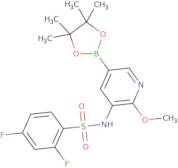 2,4-Difluoro-N-[2-(methyloxy)-5-(4,4,5,5-tetramethyl-1,3,2-dioxaborolan-2-yl)-3-pyridinyl]benzen...