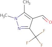 1,5-Dimethyl-3-(trifluoromethyl)-1H-pyrazole-4-carbaldehyde