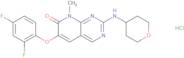 6-(2,4-Difluorophenoxy)-8-methyl-2-[(tetrahydro-2H-pyran-4-yl)amino]pyrido[2,3-d]pyrimidin-7(8H)-one hydrochloride
