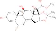 (6α,11β,16α)-6,9-Difluoro-11,21-dihydroxy-21-methoxy-16,17-[(1-methylethylidene)bis(oxy)]-pregna...