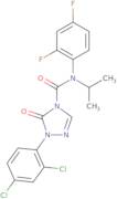 1-(2,4-Dichlorophenyl)-N-(2,4-difluorophenyl)-1,5-dihydro-N-(1-methylethyl)-5-oxo-4H-1,2,4-triazole-4-carboxamide