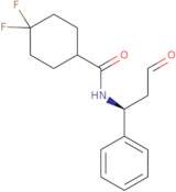 4,4-Difluoro-N-((1S)-3-oxo-1-phenylpropyl)cyclohexanecarboxa