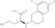 2-(6,8-difluoro-1,2,3,4-tetrahydro-naphthalen-2-ylamino)-pentanoic acid; 2-(6,8-difluoro-1,2,3,4-t…