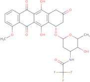 (S)-3,4-Dihydro-5,12-dihydroxy-7-methoxy-4-[[2,3,6-trideoxy-3-[(trifluoroacetyl)amino]-α-L-lyxo-he…