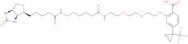 2-{[10,17-Dioxo-21-(2-oxohexahydro-1H-thieno[3,4-d]imidazol-4-yl)-3,6-dioxa-9,16-diazahenicos-1-yl…