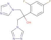 2-(2,4-Difluorophenyl)-1-(1H-1,2,4-triazol-1-yl)-3-(4H-1,2,4-triazol-4-yl)propan-2-ol