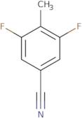 3,5-difluoro-4-methylbenzonitrile