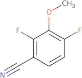2,4-difluoro-3-methoxybenzonitrile
