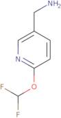 [6-(Difluoromethoxy)pyridin-3-yl]methanamine