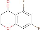 5,7-difluoro-2,3-dihydrochromen-4-one