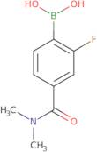 [4-(dimethylcarbamoyl)-2-fluorophenyl]boronic Acid