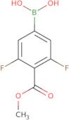 [3,5-difluoro-4-(methoxycarbonyl)phenyl]boronic Acid