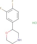 2-(3,4-difluorophenyl)morpholine;hydrochloride