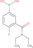 [3-(diethylcarbamoyl)-4-fluorophenyl]boronic Acid