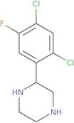 2-(2,4-dichloro-5-fluorophenyl)piperazine