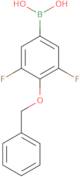 (3,5-difluoro-4-phenylmethoxyphenyl)boronic Acid