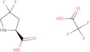 (2s)-4,4-difluoropyrrolidine-2-carboxylic Acid;2,2,2-trifluo