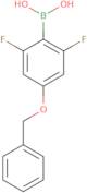 (2,6-difluoro-4-phenylmethoxyphenyl)boronic Acid