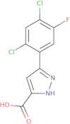 3-(2,4-dichloro-5-fluorophenyl)-1h-pyrazole-5-carboxylic Aci