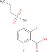 2,6-difluoro-3-(propylsulfonylamino)benzoic Acid