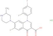 1-(2,4-difluorophenyl)-6-fluoro-7-(3-methylpiperazin-1-yl)-4