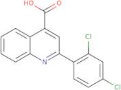 2-(2,4-Dichlorophenyl)quinoline-4-carboxylic acid