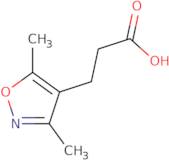 3-(3,5-Dimethylisoxazol-4-yl)propanoic acid