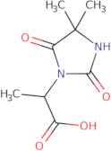 2-(4,4-Dimethyl-2,5-dioxoimidazolidin-1-yl)propanoic acid