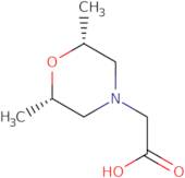 (2,6-Dimethylmorpholin-4-yl)acetic acid hydrochloride