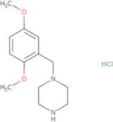 1-[(2,5-Dimethoxyphenyl)methyl]piperazine HCl